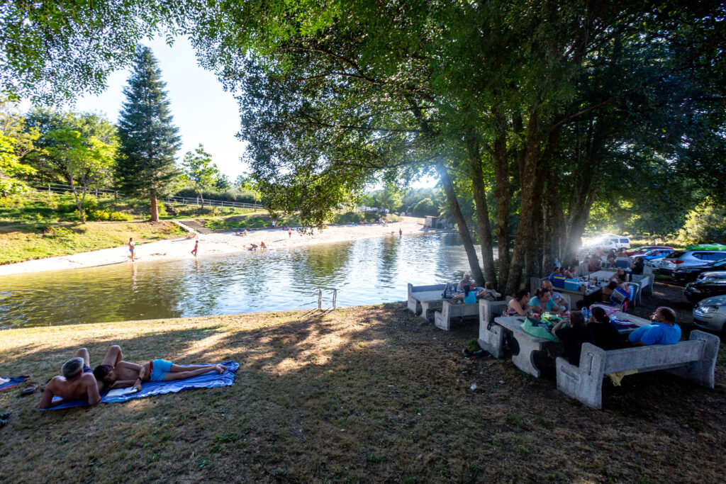 Praia Fluvial De Sanguiñedo